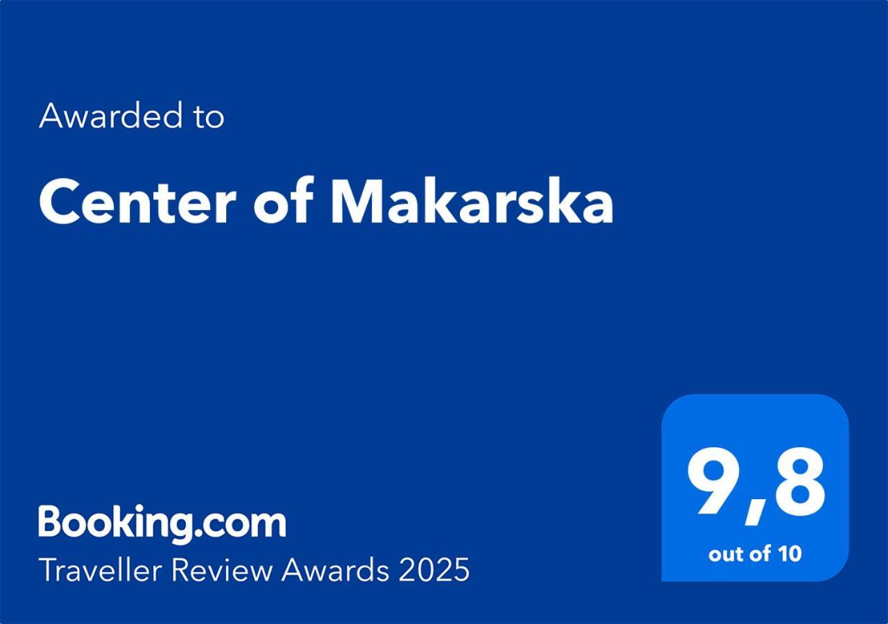 Апартаменты Center Of Макарска Экстерьер фото